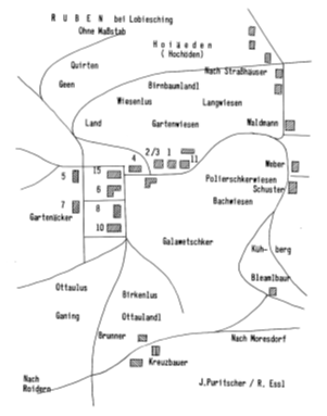 Karte von Ruben
