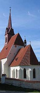 Blick auf die Kirche